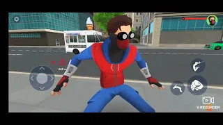 spider fighting hero game starting two missions