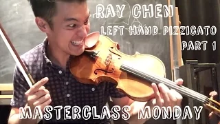 Ray Chen teaches Left-Hand Pizzicato