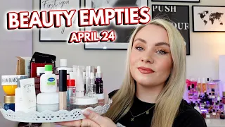 SKINCARE & BEAUTY EMPTIES APRIL 2024 Skincare Makeup & Bodycare Reviews  | MISS BOUX