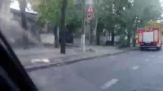 Видео чата ДТП и дороги. Пожар в центре Николаева