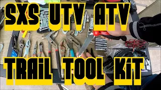 TRAIL TOOL AND RECOVERY KIT FOR YOUR SXS, UTV, ATV