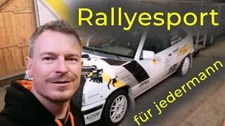 Rallyesport für jedermann, einfach und anfängertauglich erklärt. Teil 1