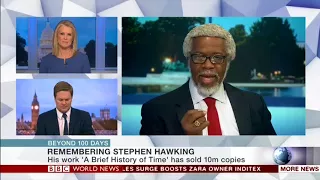 BBC Beyond 100 Days: Jim Gates on Stephen Hawking's legacy