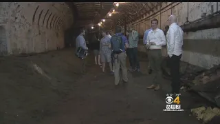 Abandoned Subway Tunnel Revealed As Old Station