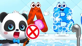 Baby Panda Learning Academy - Lesson 17 - Learn ABC Alphabet - Letters  For Kids - Babybus Games