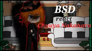 BSD react to Chuuya Nakahara 🍷♥️ // soukoku? 🫵🏻// ☆{Chibi}☆: // my first Video:D🫶🏻 //