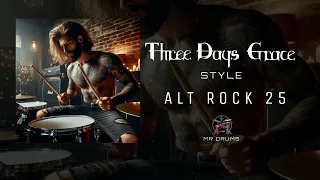 Alternative Rock Drum Track | Three Days Grace Style | 163 BPM