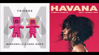 Havana / FRIENDS (Mashup) - Camila Cabello & Marshmello, Anne-Marie