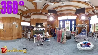 Girls Dorm and Evie's 4Hearts Set: Behind the Scenes | 360° | Descendants 2