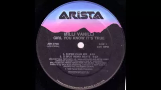 Girl You Know It's True (Super Club Mix) - Milli Vanilli