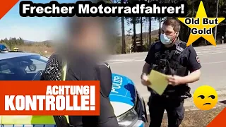"Ich kann auch anders!" 😑 Motorradfahrer ärgert Polizei |Old But Gold| Kabel Eins |Achtung Kontrolle