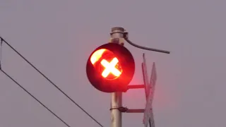 Railroad Crossing Signal X Light