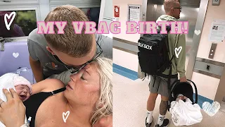 MY VBAC BIRTH AND LABOUR STORY/VLOG