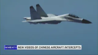 Pentagon releases footage of hundreds of 'highly concerning' aircraft intercepts by Chinese planes