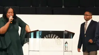 Name of Jesus is Lifted High  - Sis Sharlene Collins