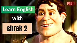 Learn English with Shrek | shrek 2 part 1 #cartoon #english #shrek