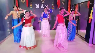 Holi Dance Cover | Jahan Jahan Radhe Wahan Jayenge Murari | Max & Group Dance Institute