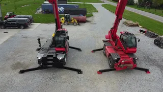 Taking delivery to a NEW MANITOU 2660... and comparing to older manitou