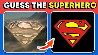 Guess the Hidden Superhero Logo by Illusion | 27 Challanges Easy, Medium & Hard + Bonus Rounds