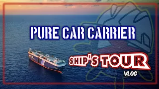 Pure Car Carrier / Ship's Tour / Bridge, Accommodation, and Engine Room