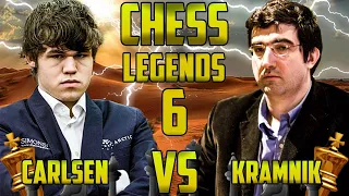 Lalim! GM Magnus Carlsen vs GM Vladimir Kramnik | Chess Legends 6