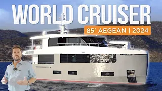 85' (26m) Aegean Yacht Game Changer: A Peek Inside the Luxurious Explorer