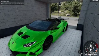 dia de buscar a lamborghini ela ficou pronta 😍🛻 (victor gamer) (beam.ng)