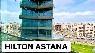 13 июля 2021 Гостиница Хилтон Астана Вид с Балкона / Hilton Hotel Astana tour