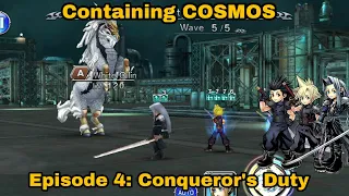 DFFOO Global: Containing COSMOS Ep. 4: Conqueror's Duty, Vayne Lvl 150 COSMO. Team SOLDIER roll out!