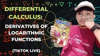 Differential Calculus: Differentiation of Logarithmic Functions (TikTok Live)