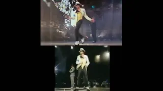 Michael Jackson : Compraison Smooth Criminal Oslo '92 vs Copenhagen '92