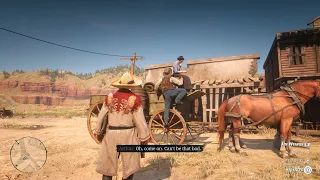 Rare Interaction In New Austin While Playing As Arthur
