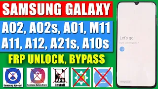 SAMSUNG FRP BYPASS  | SAMSUNG A02s ANDROID 10/9 FRP UNLOCK REMOVE