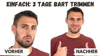 DER PERFEKTE, EINFACHE 3 TAGE BART [simple Anleitung + Beispiele]