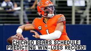 Chicago Bears 2023 Schedule: Predicting The Win-Loss Record (Game By Game Analysis!)