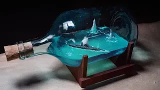 DIORAMA OF THE EPOXY IN THE BOTTLE HOW TO MAKE