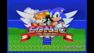 Sonic the Hedgehog 2 Sega Megadrive Promotional Video VHS Transfer