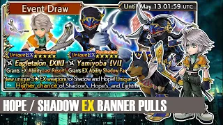 [DFFOO - GL]HOPE and SHADOW - EX Banner Pulls - INTERCEPTOR is here!