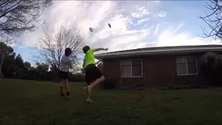 Frisbee Trickshots 2 (Disc golf & Ultimate frisbee)