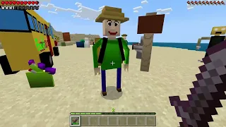 Baldi's Basics ADDON in Minecraft PE