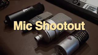 Mic Shootout - Slate ML1/Neumann TLM49/AKG C414XLS/Aston Origin