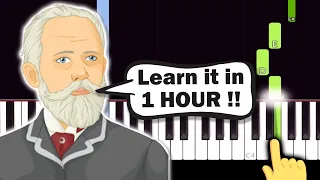 Tchaikovsky - Dance of the Sugar Plum Fairy - EASY Piano tutorial
