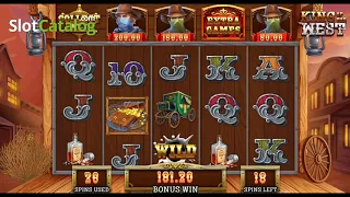 King of The West slot Blueprint - Gameplay