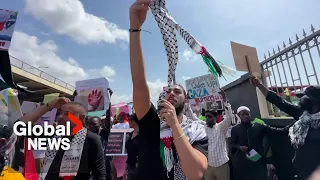 Israel-Hamas: Hundreds join pro-Palestinian protests in Ghana, France and Pakistan