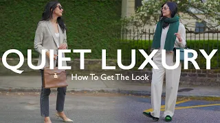 Get the QUIET LUXURY Look in 6 Easy Steps