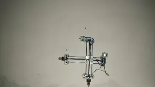 Working model of WALL CLIMBING ROBOT