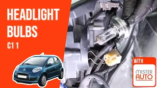 How to replace the headlight bulbs C1 mk1 💡