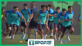 Así de DUROS son los entrenamientos del FC Barcelona con Xavi Hernández