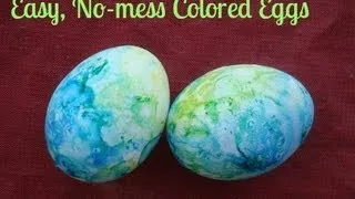 Easy, No-mess Egg Color