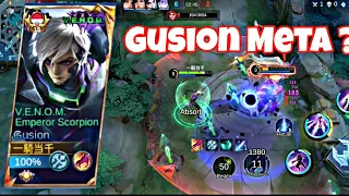 PLAY LIKE META ? GUSION PLAYS GLOBAL - PH SERVER - MLBB